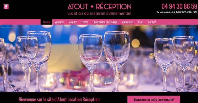 Où louer une tente pour un mariage dans le Var ? - Atout Location Réception