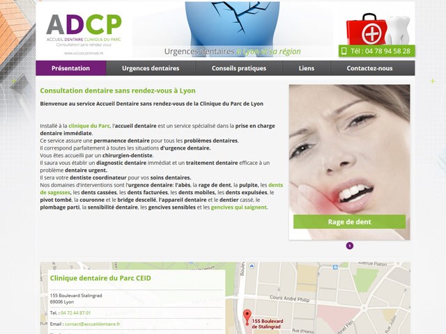 Se faire soigner en urgence par un chirurgien dentiste sur Lyon - Accueil Dentaire