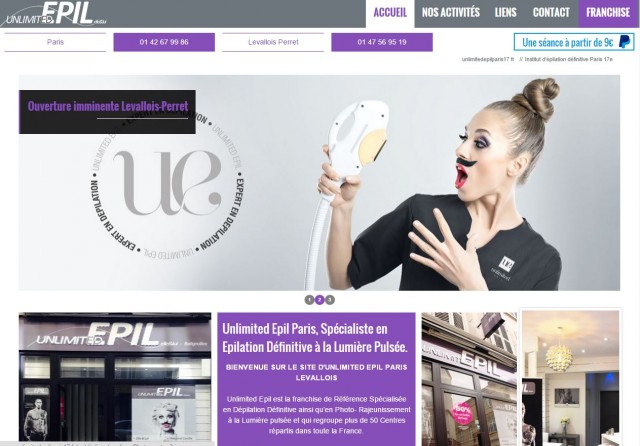Quel institut pour une épilation à la lumière pulsée à Paris 17ème ? Unlimited Epil