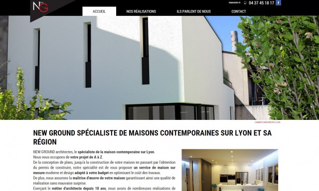 Quel société pour la conception de villa contemporaine à Lyon ? NG Maison Architectes