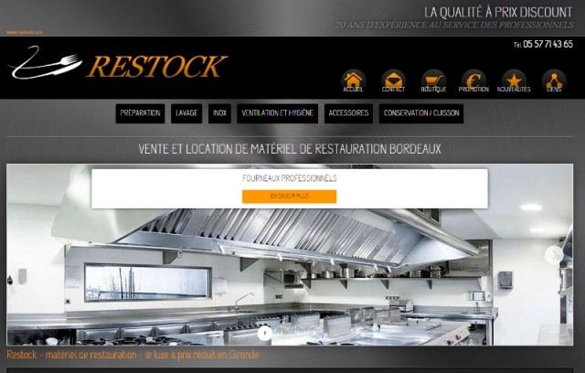 Où acheter du matériel de restauration professionnel en Gironde ? - Restock