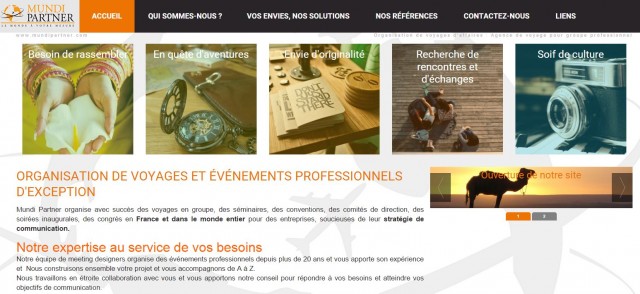 Agence de voyage pour entreprise et tourisme d'affaire - Mundi Partner