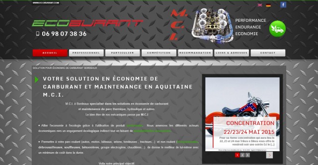 Réduction de consommation de carburant Bordeaux - M.C.I.