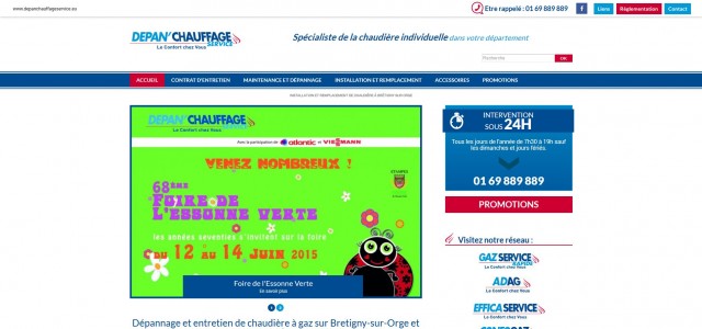 Dépannage et installation de chauffage vers Evry - Dépan' Chauffage Service