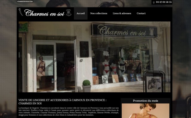 Où trouver de la lingerie fine à Carnoux-en-Provence ? Charmes en soi