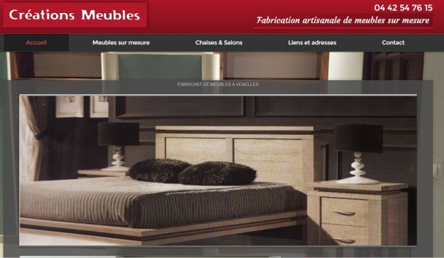 Magasin de meubles en bois massif sur-mesure à Venelles - Créations Meubles