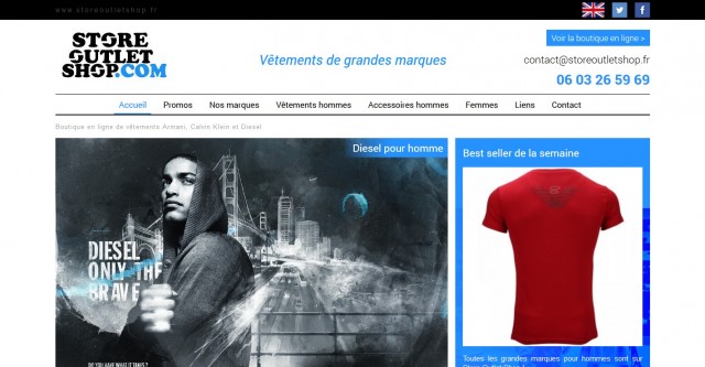 Où trouver des t-shirts Armani pas chers ? - Store Outlet Shop