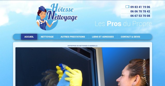 Services de ménage chez les particuliers à Marseille - Hôtesse Nettoyage