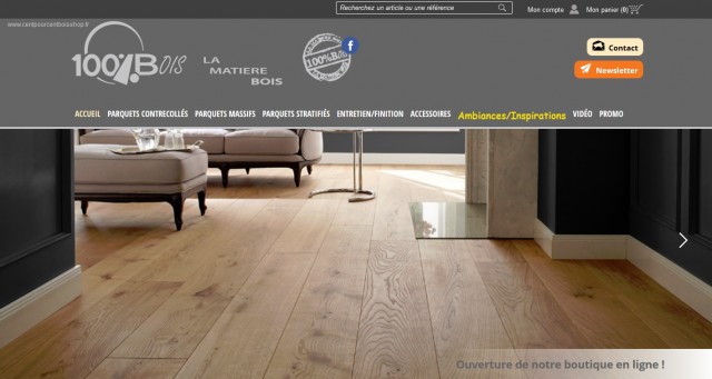 Où commander en ligne du parquet en bois pas cher ? - 100% Bois