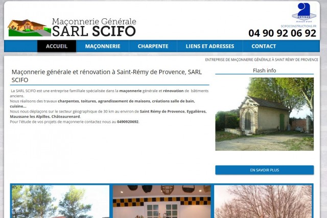 Rénovation de mas et villa sur Saint Rémy de Provence - Sarl Scifo