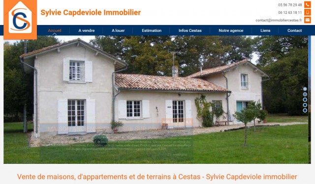 Agence immobilière à Cestas - Sylvie Capdeviole