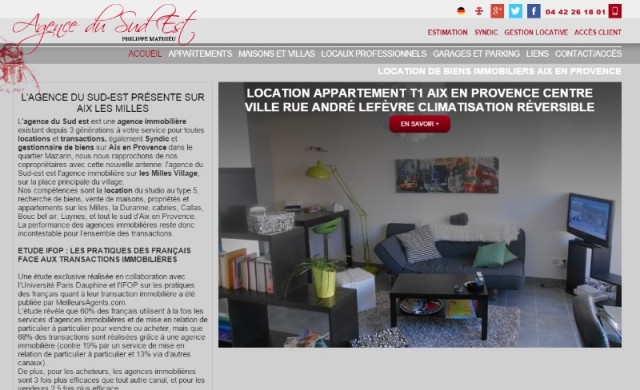 Quelle agence pour la location d'un studio pour étudiant sur Aix en Provence ? - Agence du Sud Est
