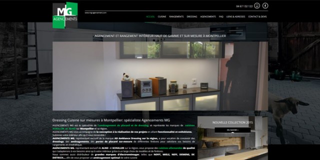 Trouver un expert pour la conception d'un dressing sur mesure à Montpellier - MG Agencement