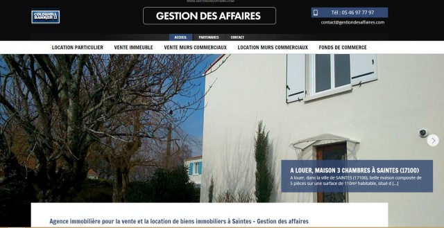 Vente de locaux commerciaux en Charentes Maritime - Gestion des Affaires