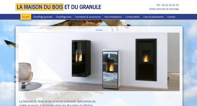 Quelle entreprise pour l'installation d'un poêle à granulés à Martigues ? - La Maison du bois