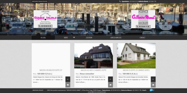 Trouver une agence immobilière pour louer un appartement proche de la mer à Dieppe - Immo Transaction