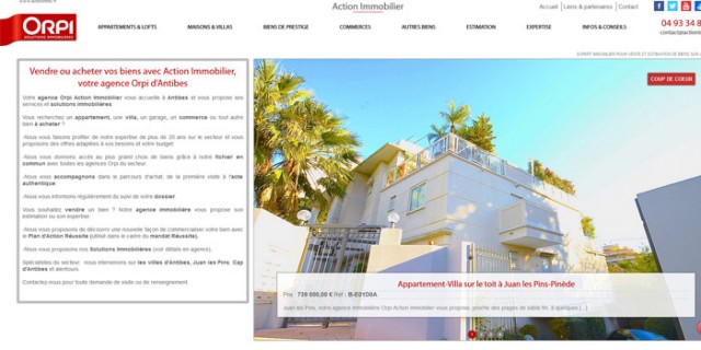 Trouver une agence immobilière pour l'achat d'une villa sur Antibes - Action Immo