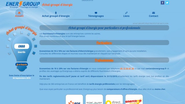 Fournisseur d'énergie pour particuliers et professionnels à Lyon - Energroup