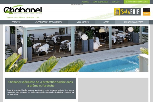 Comment avoir de l'ombre sur ma terrasse à Valence ? - Chabanel