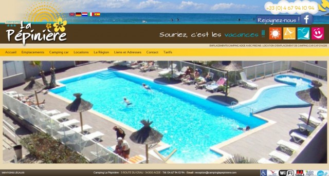 Où réserver un emplacement pour camping-car au Cap d'Agde ? - Camping La Pépinière