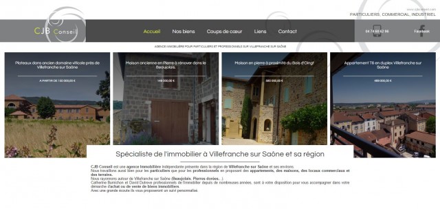 Vente villas et appartements sur Villefranche sur Saône - CBJ Conseil