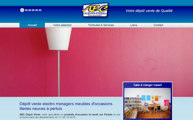 Où acheter un canapé en cuir d'occasion sur Pertuis ? - ABC Dépôt Vente