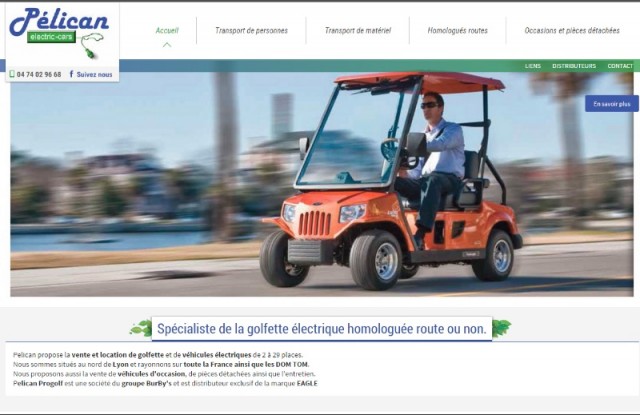 Où acheter une golfette électrique neuve près de Lyon ? - Pélican