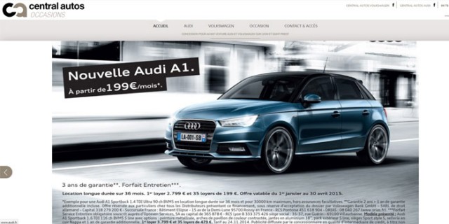 Trouver une Audi et Volkswagen d'occasion sur Lyon - Central Autos
