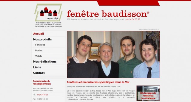Quelle entreprise pour la pose de fenêtre alu vers Toulon ? - Entreprise Baudisson