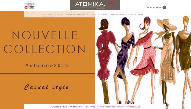 Où trouver un grossiste pour des vêtements pour femme de fabrication italienne à Marseille ? ATOMIKA.B
