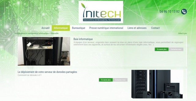 Maintenance informatique sur Marseille - Initech
