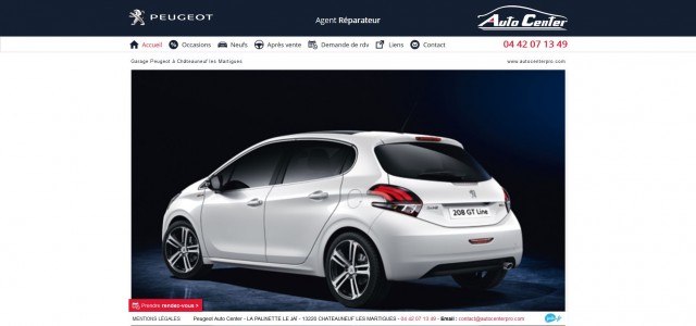 Où acheter une voiture d'occasion à Châteauneuf les Martigues - Peugeot Auto Center
