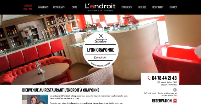 Où organiser un repas de groupe à Craponne ? - L'Endroit