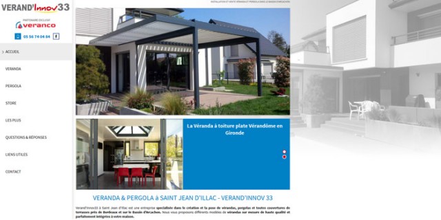 Trouver un expert pour l'installation d'une pergola haut de gamme sur mesure proche Bordeaux - Verand'Innov