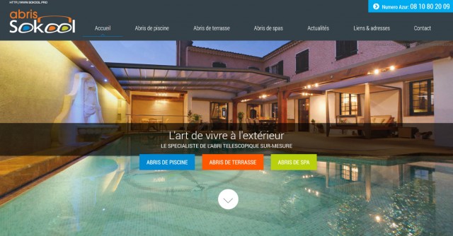 Faire installer un abri de piscine à Lyon - Sokool