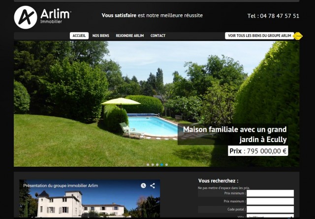 Agence immobilière aux Monts d'Or à Lyon - Arlim Champagne