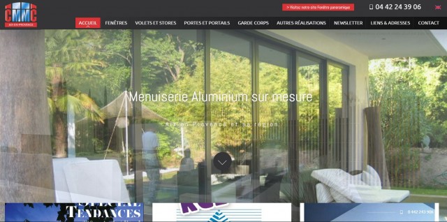 Vente et pose de fenêtres alu sur mesure à Aix en Provence - CMMC Aix