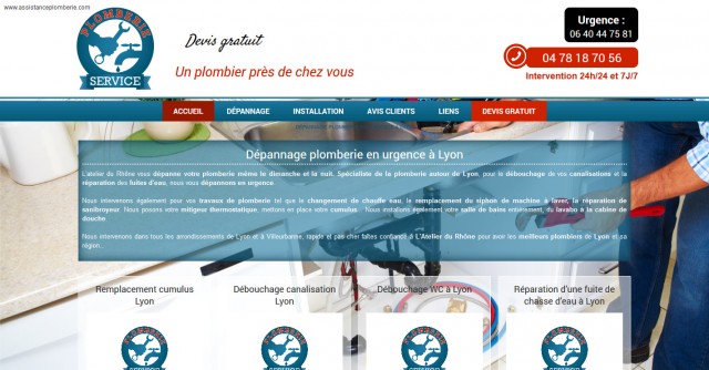 Débouchage de canalisation à Lyon - L'Atelier du Rhône