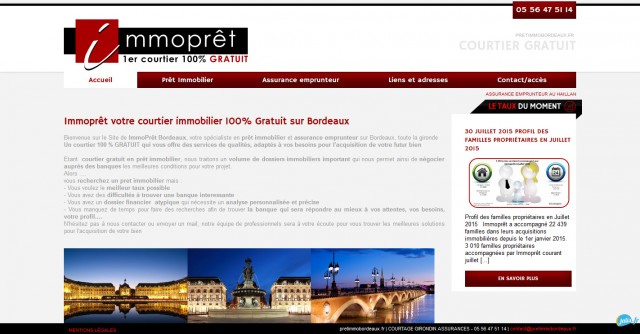 Assurance de prêt pas chère Bordeaux - Immoprêt