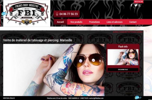Où acheter du matériel pour tatouages sur Marseille ? - FBI Tattoo
