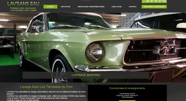 Centre de nettoyage auto sans eau Marseille 13002 - Lav' Sans Eau