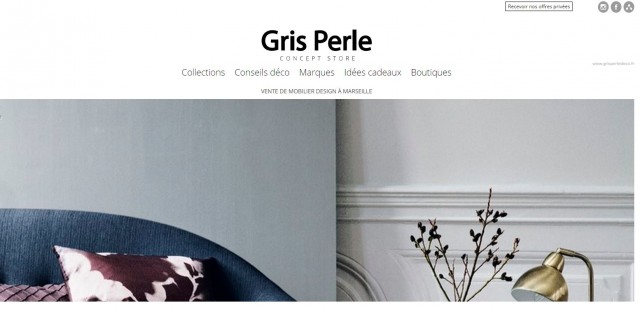 Boutiques de décoration design à Marseille - Gris Perle