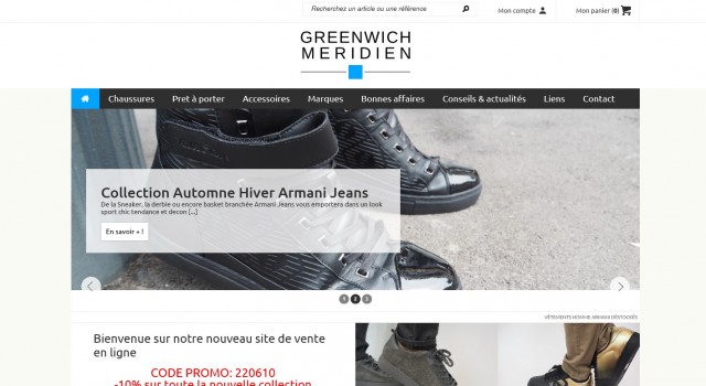 Où acheter des baskets homme Armani ?- Greenwich Méridien