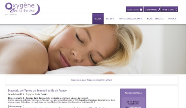 Comment soigner mon apnée du sommeil sur Paris ? - Oxygène Santé Service