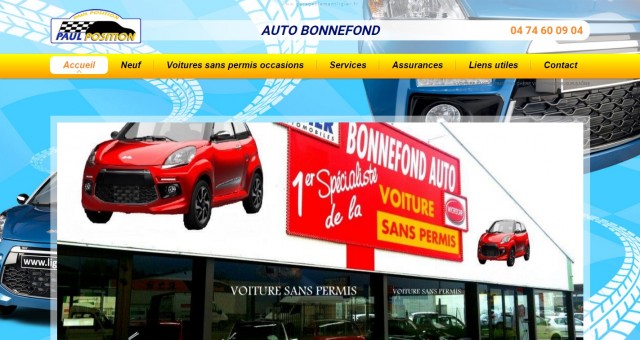 Où acheter une voiture sans permis près de Lyon ? - Auto Bonnefond