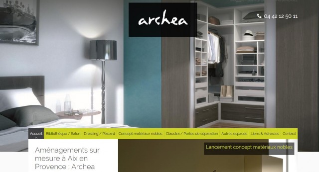 Création de dressing sur mesure à Aix en Provence - Archea