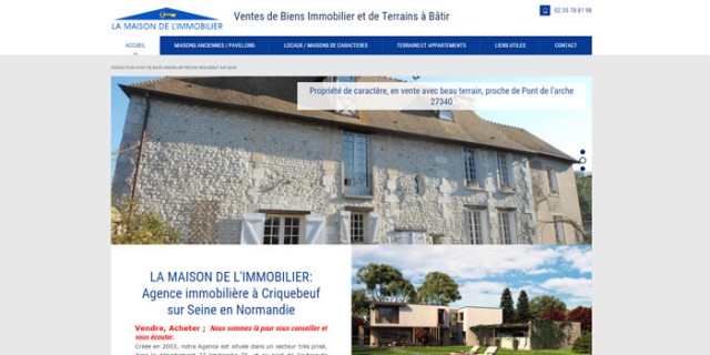 Expert pour achat de terrain viabilisé dans l'Eure - Maison de l'Immobilier
