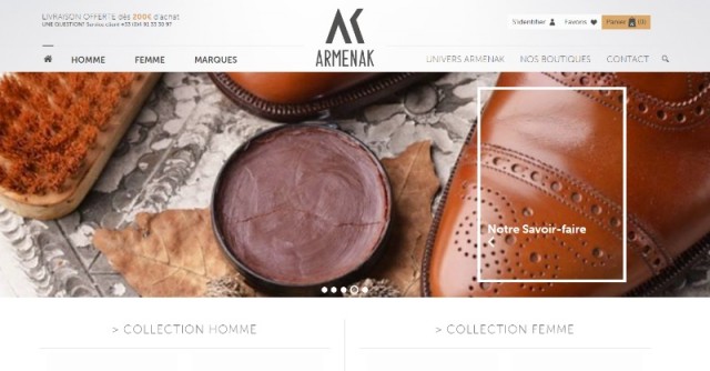 Vente en ligne de chaussures luxe pour homme - Armenak