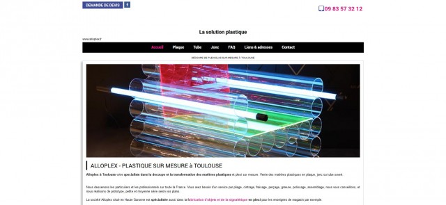 Où acheter des panneaux de plastique à la découpe sur Toulouse ? - Alloplex
