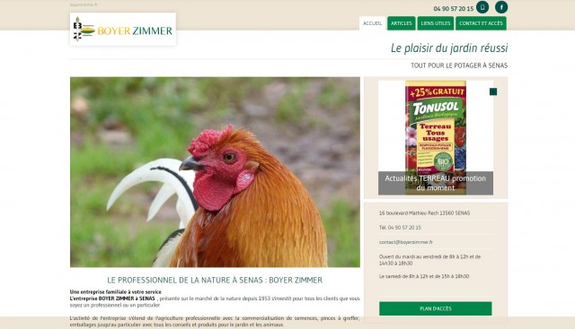 Où trouver des semences potagères à Sénas ? Boyer Zimmer